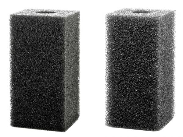 GH-GOODS - Filterschwamm / Garnelen-Ansaugschutz - 10 mm Lochbohrung in schwarz