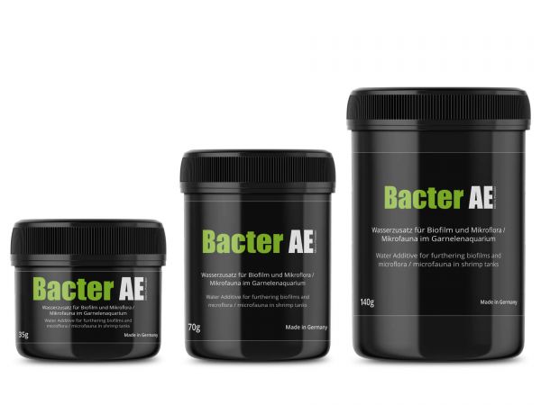 GlasGarten Bacter AE - Micropowder - Garnelenfutter, Aufzuchtfutter und Biofilm