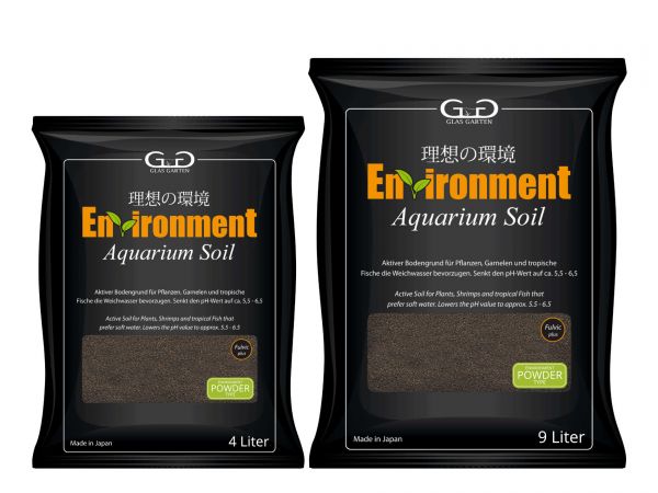 GlasGarten - Environment Aquarium Soil, Powder Type